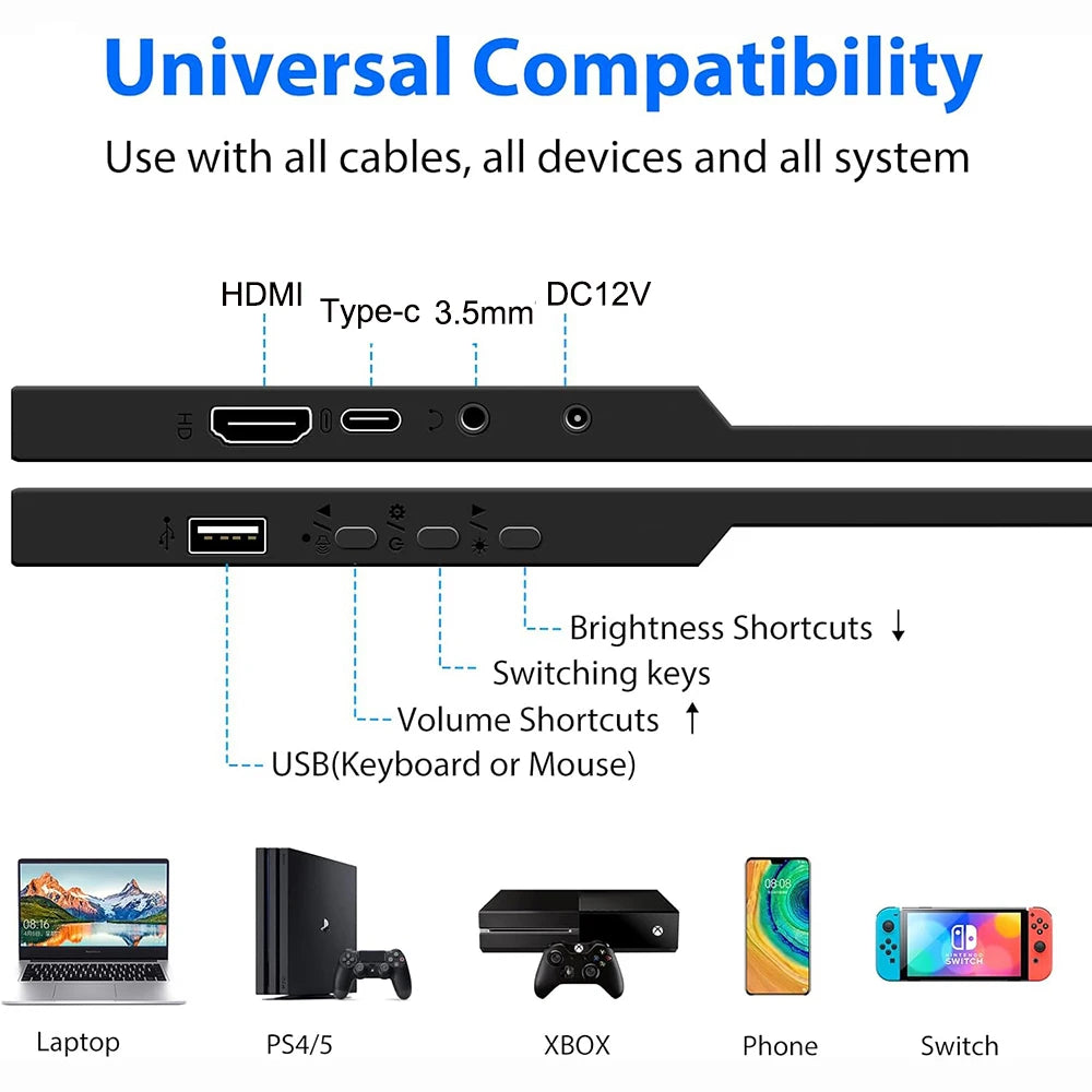 17.3Inch Portable Monitor